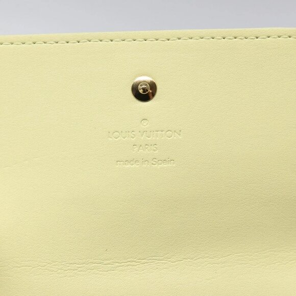 LOUIS VUITTON Monogram Vernis Kenmare Pouch Yellow M91060 LV Auth ti2982 - Picture 11 of 16